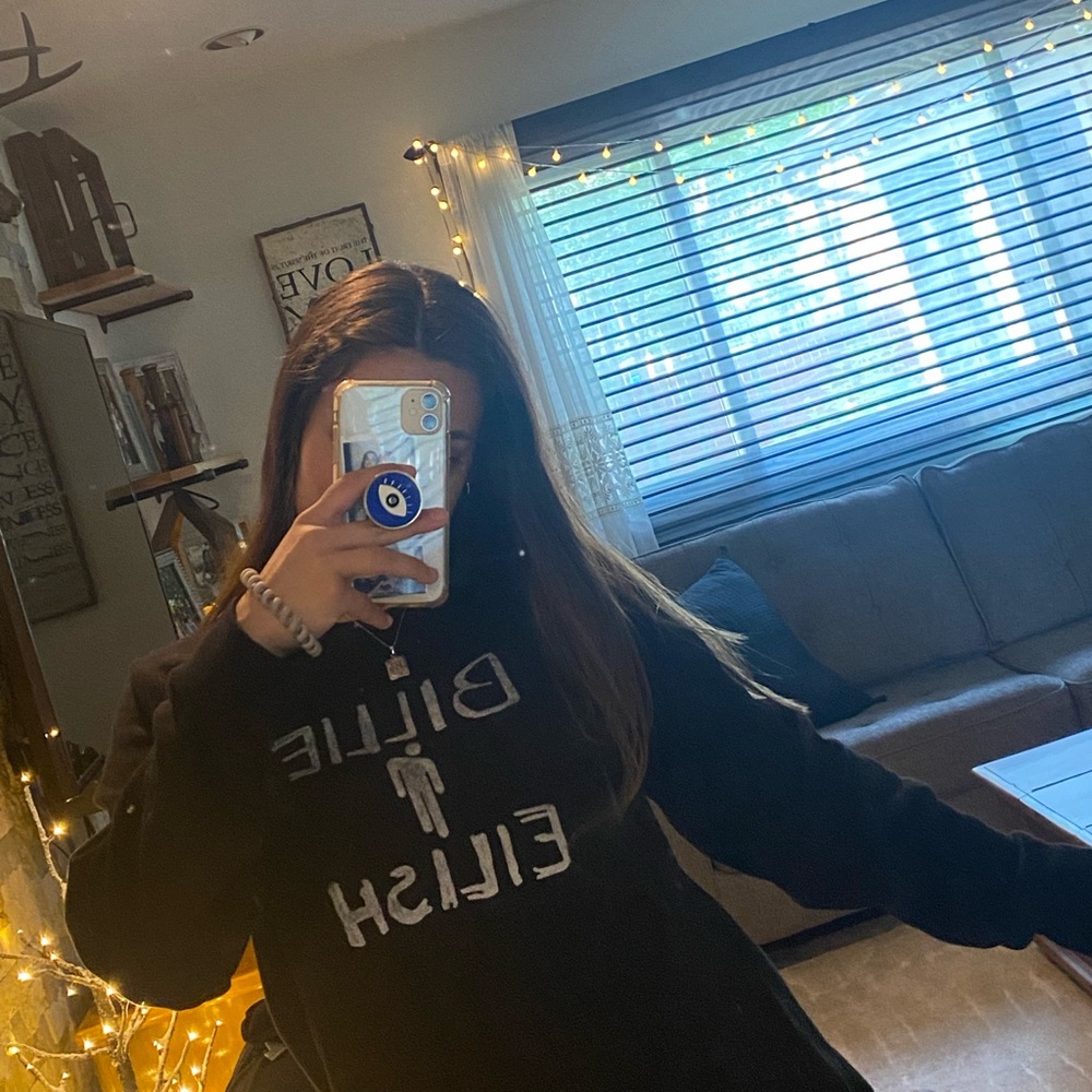 Billie Eilish oversized sweater